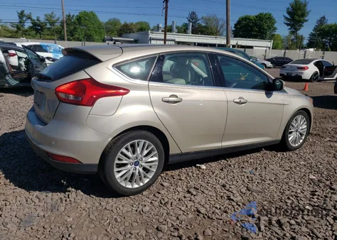 2018 Ford Focus Titanium from USA, damaged, VIN 1FADP3N27JL219732